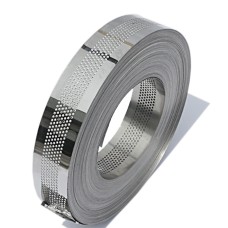 Лента нержавеющая перфорированная прямая 08Х18Н10 0,5 мм