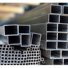 Труба нержавеющая квадратная электросварная прямошовная 03Н18М3ТЮ 10х10х0,8 мм ГОСТ 8639-82